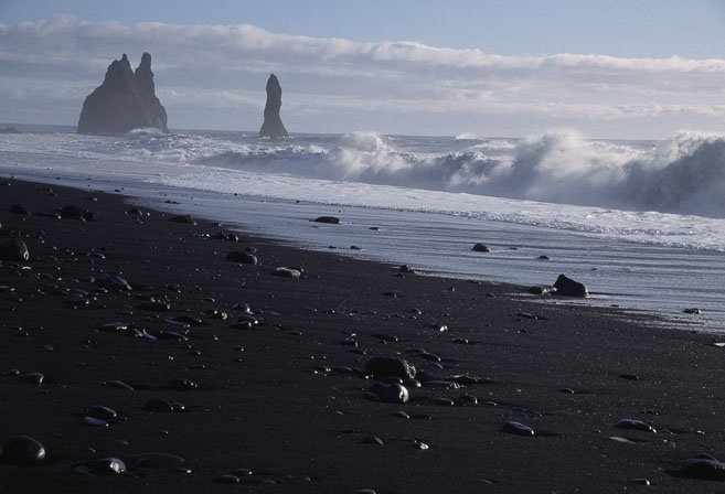 Black sand