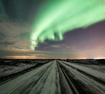 Northern Lights Timelapse en Islandia