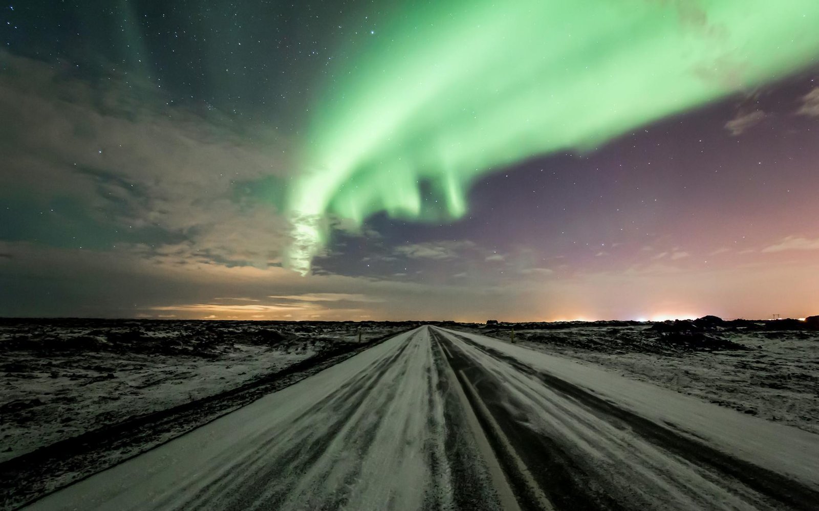 Northern Lights Timelapse en Islandia